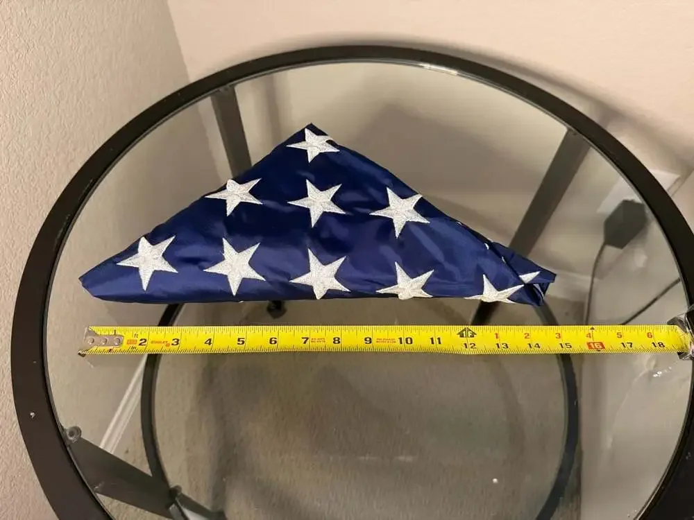 Never flown. Annin 100% Nylon American Flag U.S.A. Made